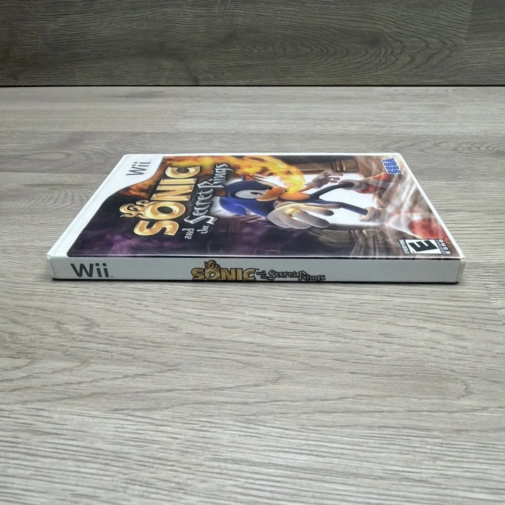 Sonic and the Secret Rings Nintendo Wii Complete W/ Manual Tested Disc Excellent